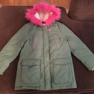 Mini Boden Girls Parka Jacket 8 9 years
